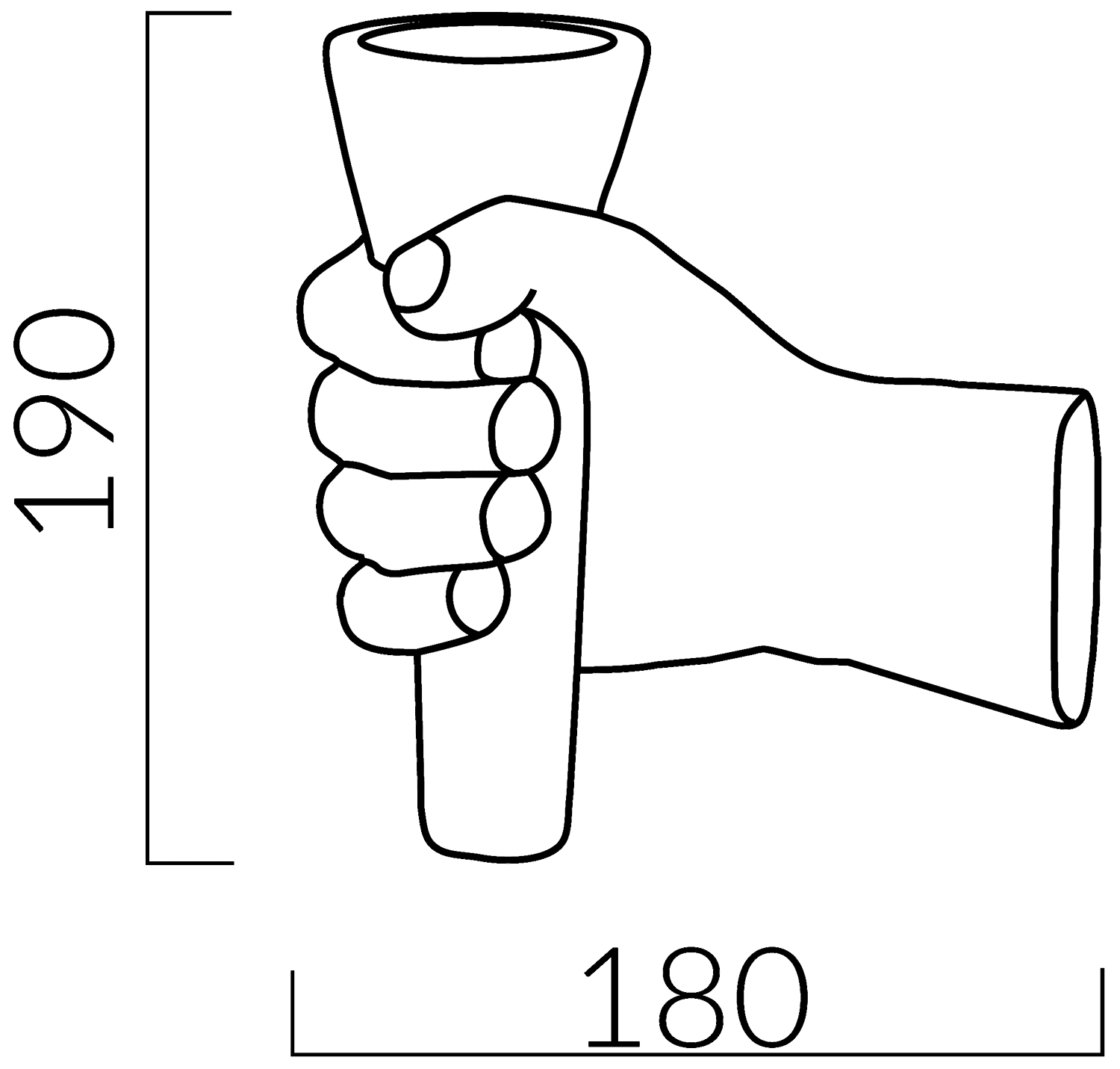 Galassia MEG11 5448 Стакан для зубных щёток