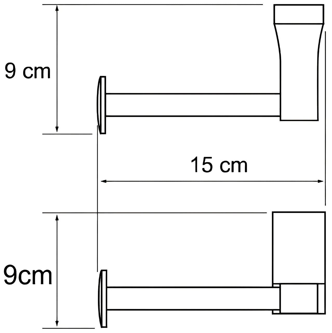 WasserKraft Lopau K-6096 Держатель туалетной бумаги