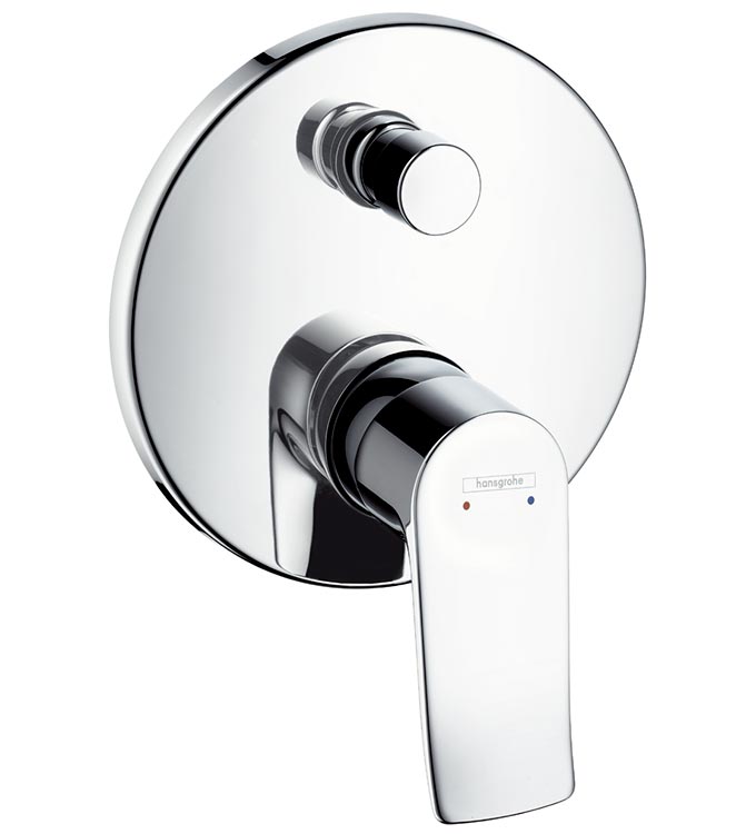 Hansgrohe Metris 31493 000  Встроенный смеситель для ванны (для iBox)