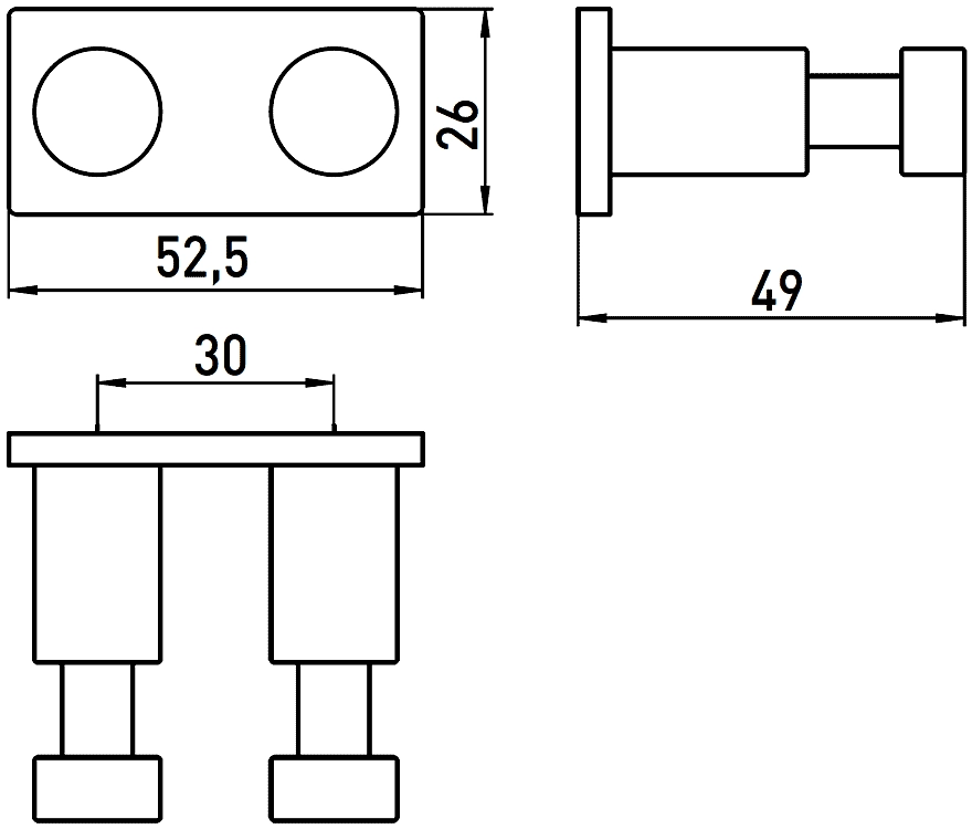 EMCO System2 3574 001 00 Крючок 2-ой