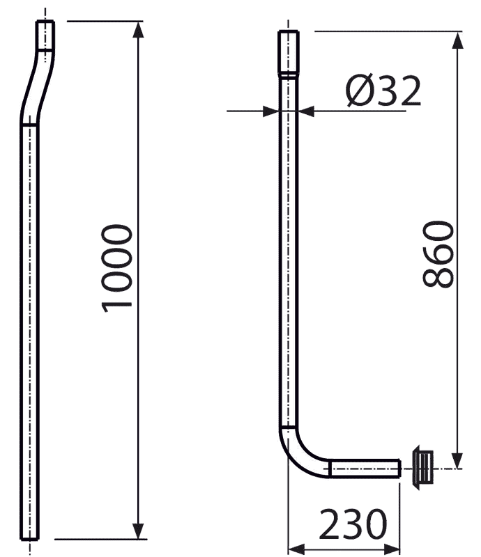 Alcaplast A95 Комплект патрубков для пластикового бачка