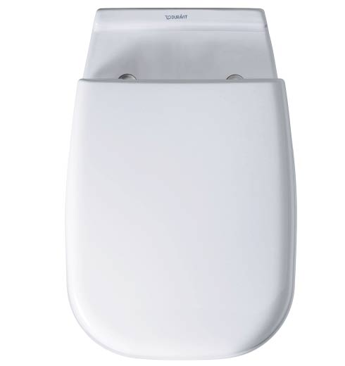 Duravit D-CODE 211509/006739  Унитаз напольный без бачка с крышкой SoftClose