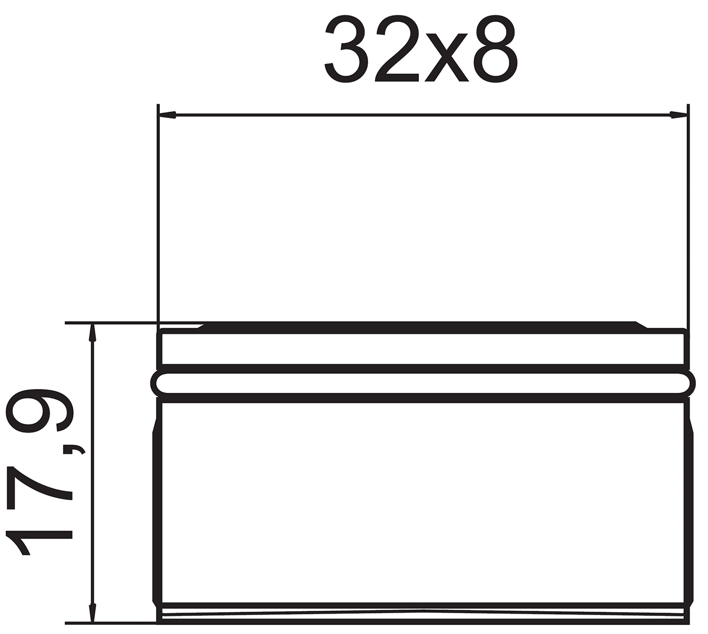 Teka R899033 Аэратор каскадный 32x8 для смесителя Formentera