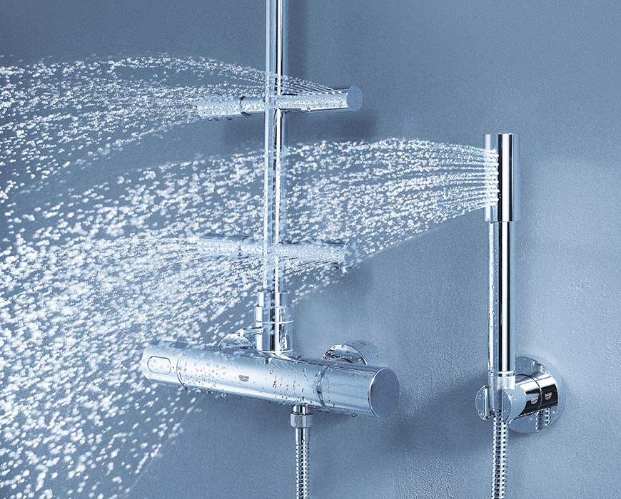 Grohe RainShower® System 210 27374 000  Душевая система с термостатом