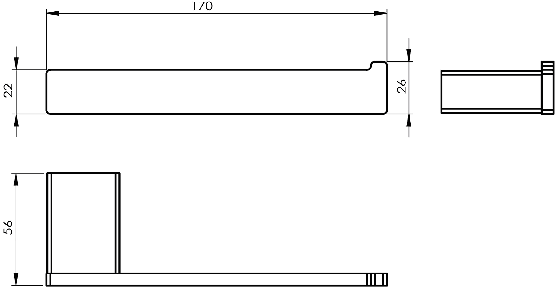 Langberger Vico 37543B Держатель туалетной бумаги