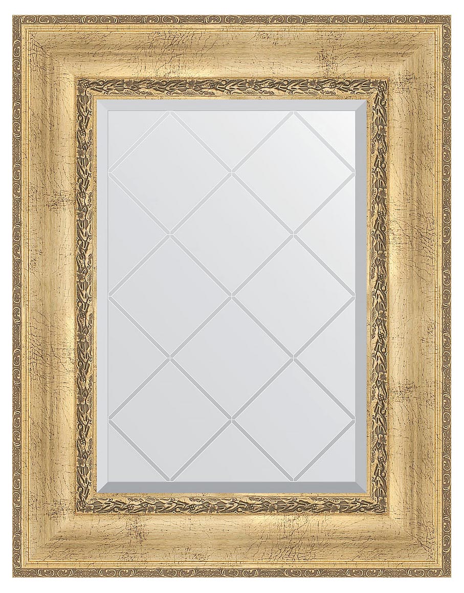 Evoform Exclusive-G BY4041 Зеркало с гравировкой в багетной раме 62x80