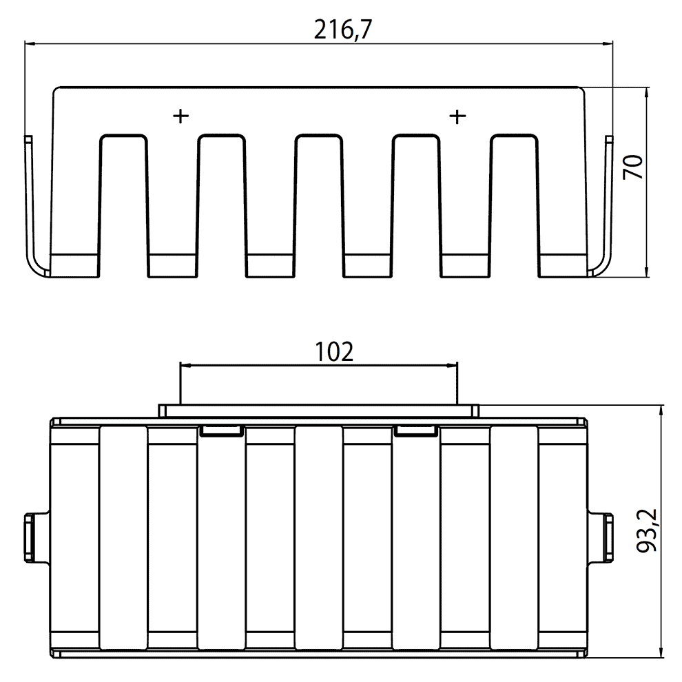 EMCO System2 3545 001 32 Полочка 20 см