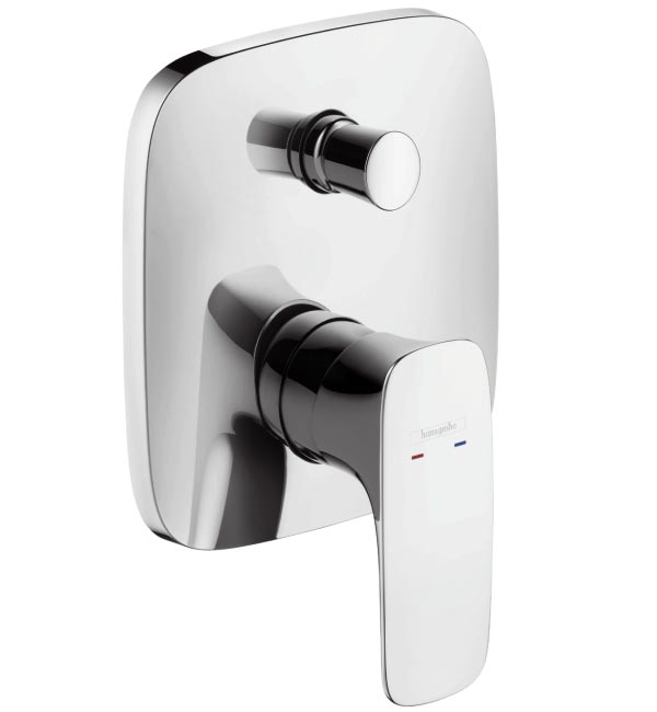 Hansgrohe PuraVida 15445 000  Встроенный смеситель для ванны (для iBox)