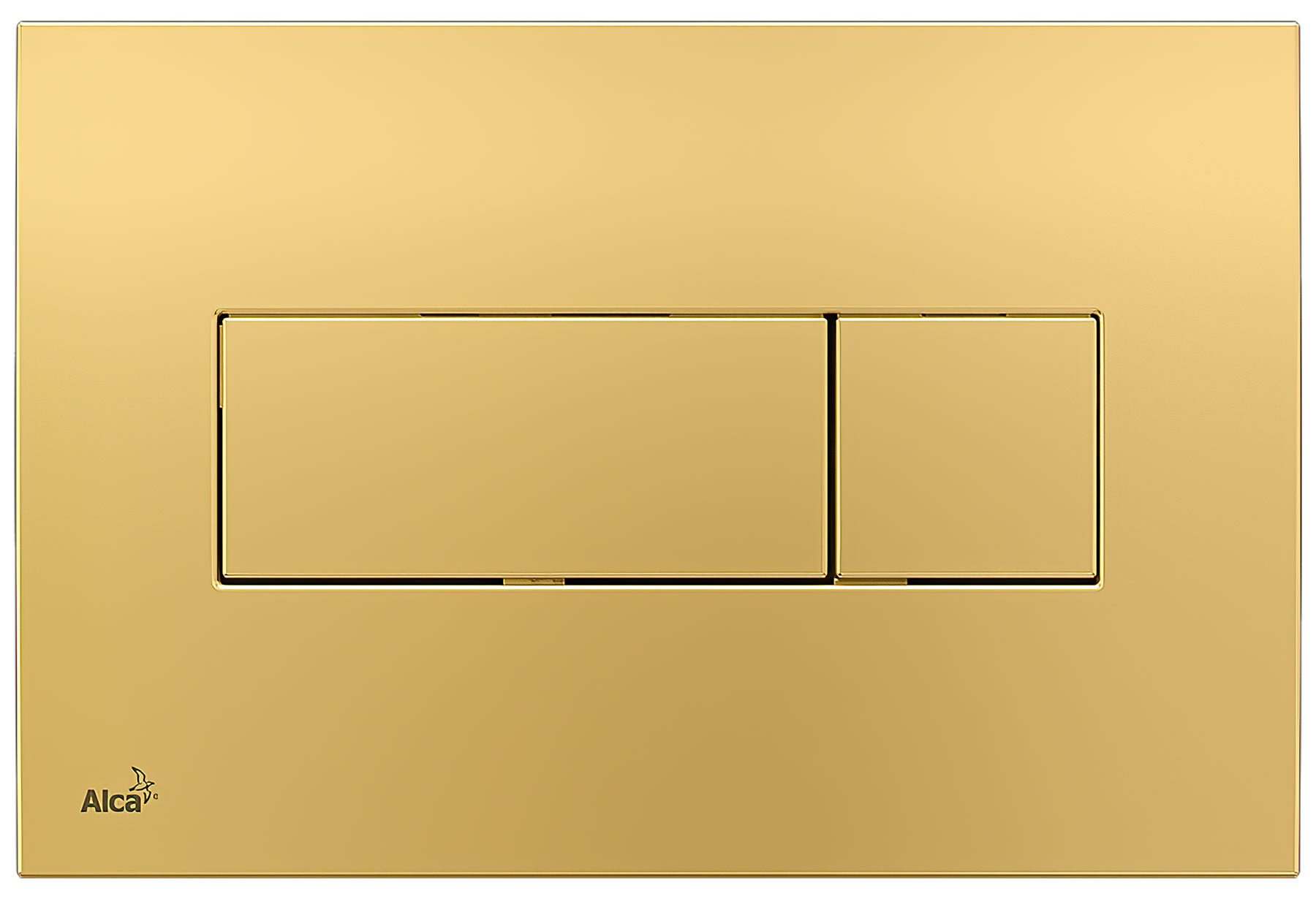 Alcaplast M375 Кнопка смыва для унитаза (золото)