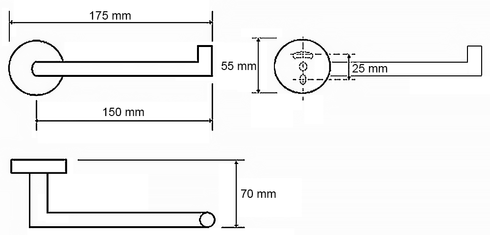 Bemeta Omega 104212032 Держатель туалетной бумаги открытый