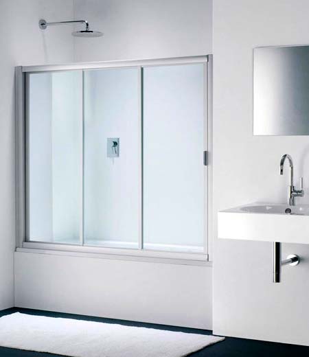 Provex Classic 0012 BC 28GL-L  Штора 1400x1700 для ванны (прозрачное стекло)