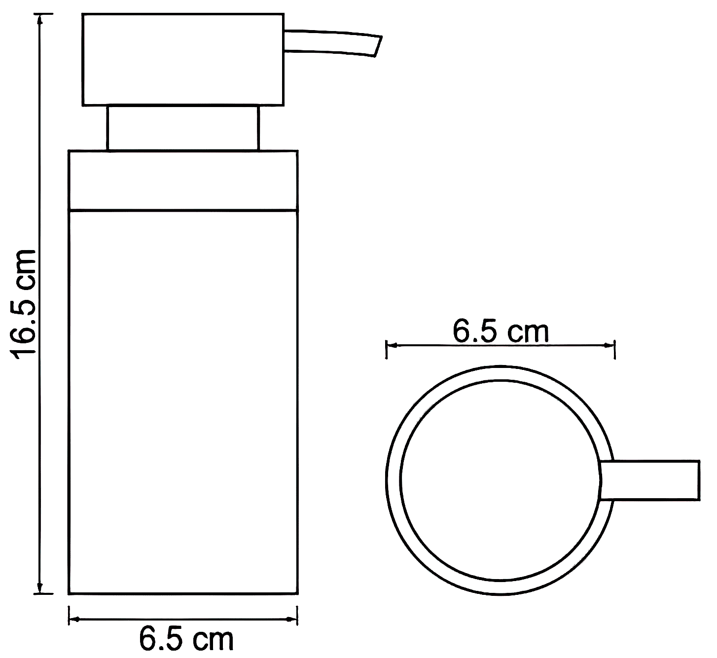 WasserKraft Berkel K-4999 Диспенсер для жидкого мыла настольный (белый)