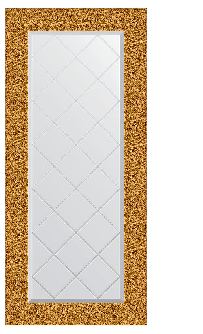 Evoform Exclusive-G BY4065 Зеркало с гравировкой в багетной раме 56x126