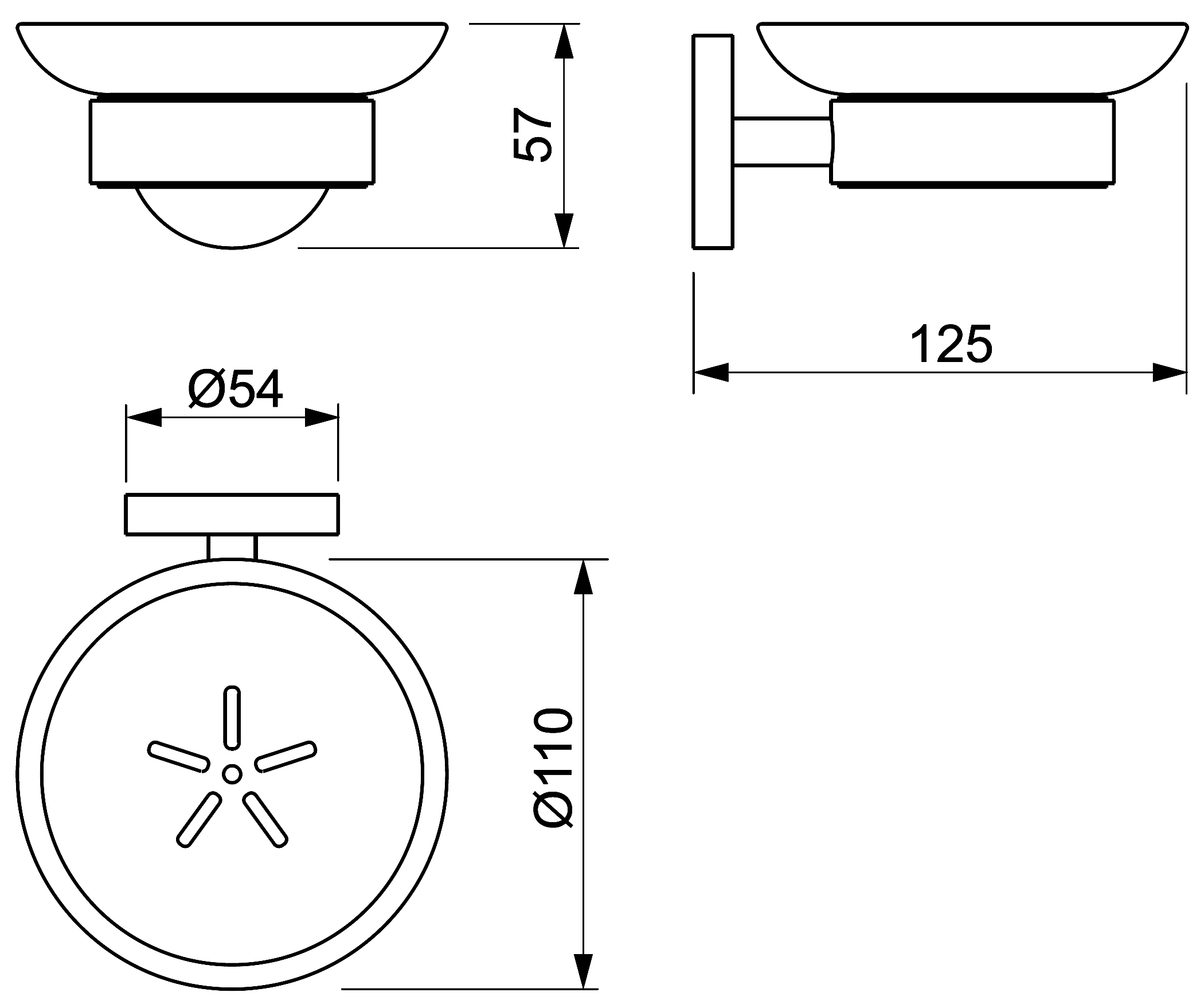 Grohe Essentials 40444 001 Мыльница с держателем