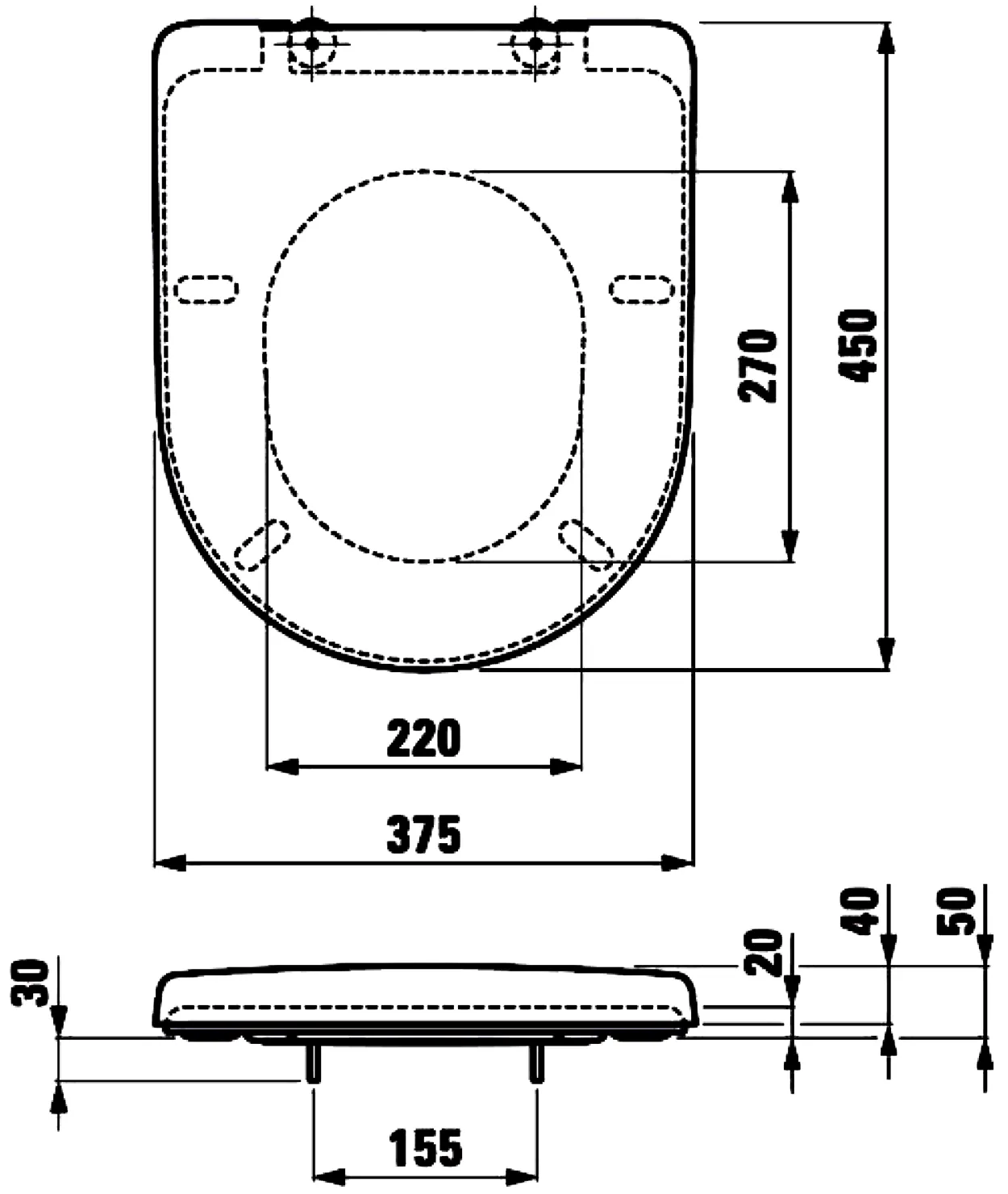 Laufen PRO 8.9395.5.300.000.1 Сиденье для унитаза с крышкой