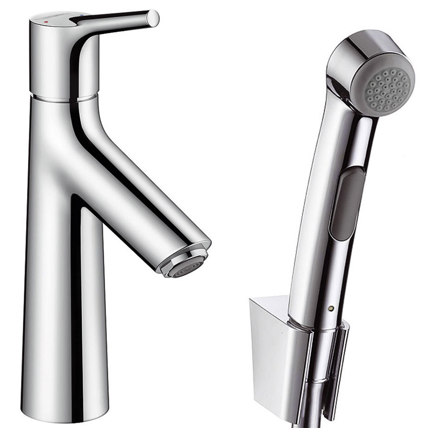 Hansgrohe Talis S 72290 000  Смеситель для раковины с гигиеническим душем