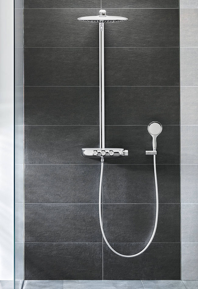 Grohe RainShower® System SmartControl 360 Duo 26250 000  Душевая система с термостатом