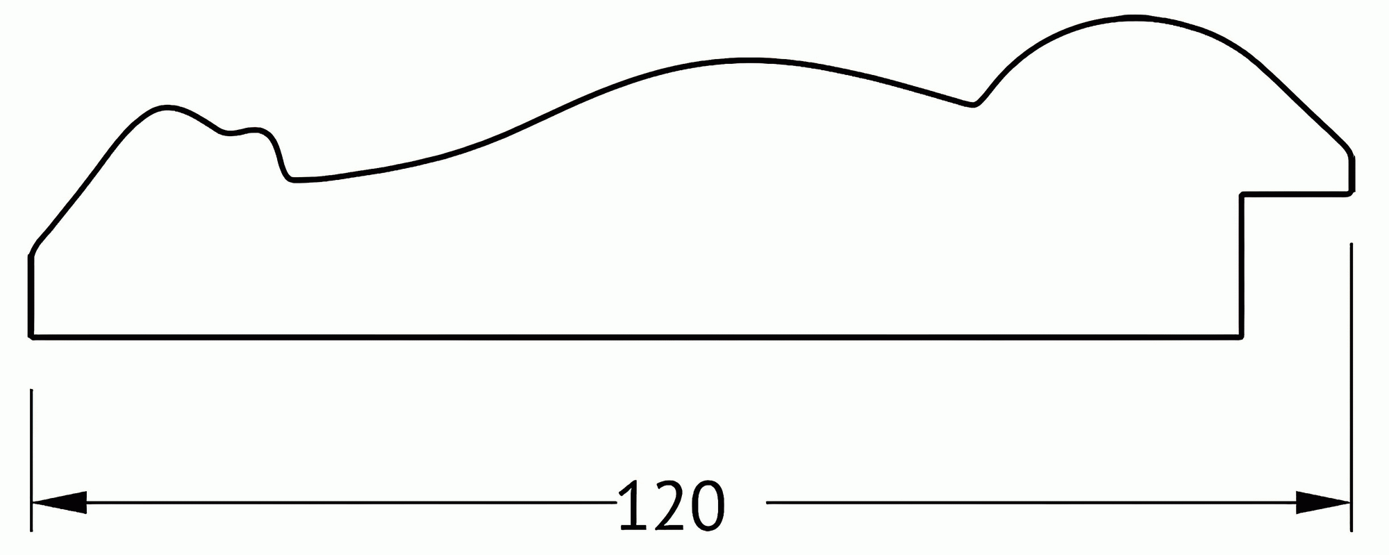 Evoform Exclusive-G BY4086 Зеркало с гравировкой в багетной раме 62x132