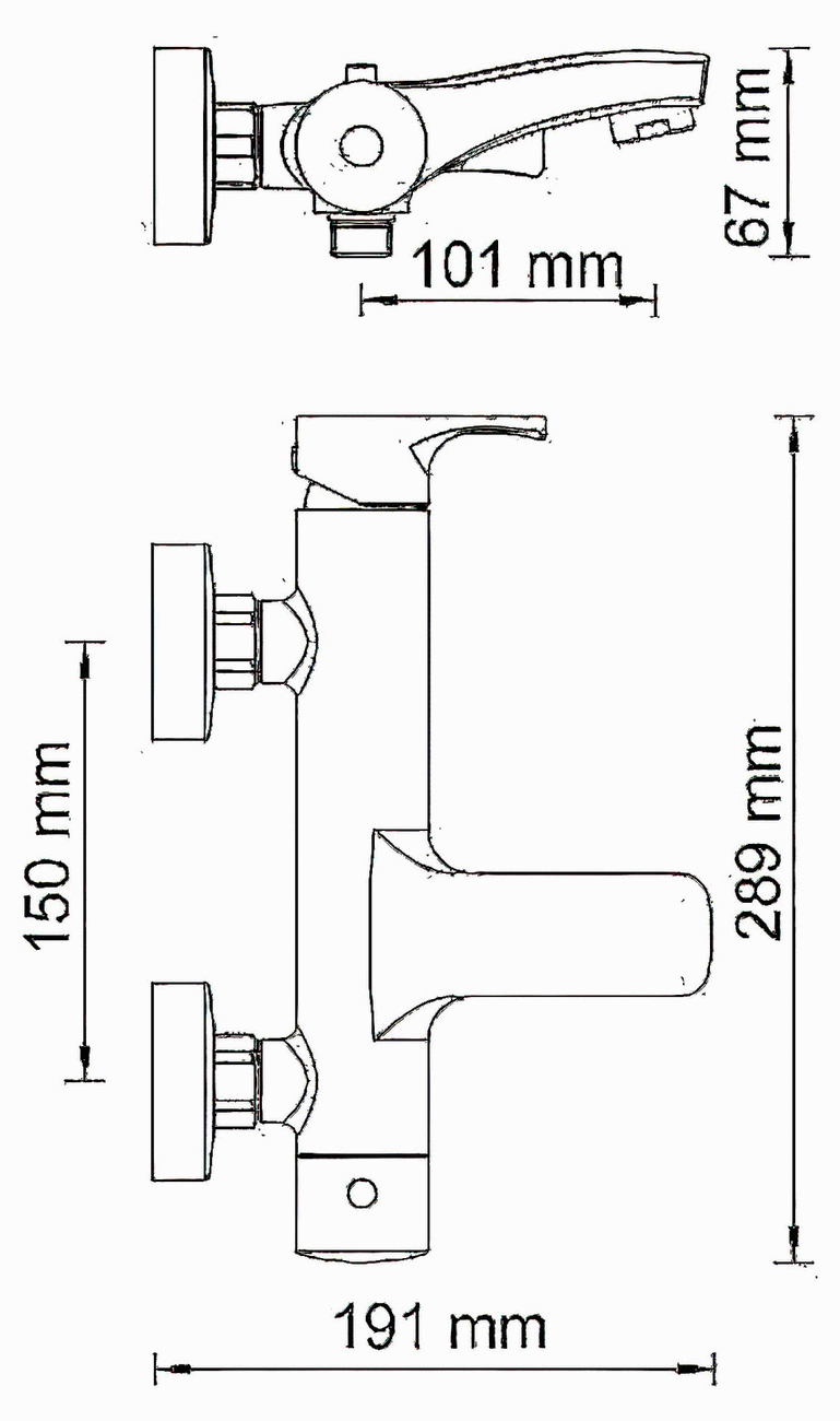 WasserKraft Berkel 4801 Смеситель для ванны