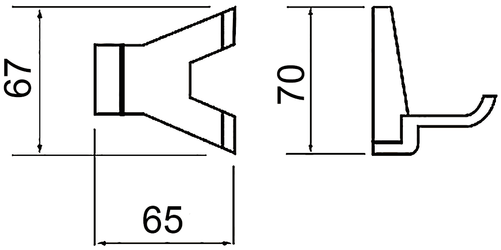 WasserKraft Lopau K-6023D Крючок двойной