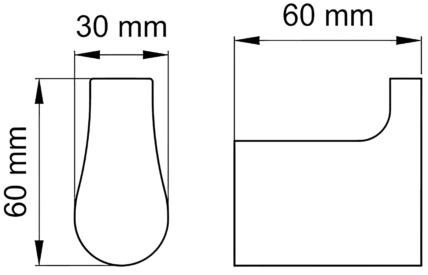 WasserKraft Elbe K-7223 Крючок (чёрный)