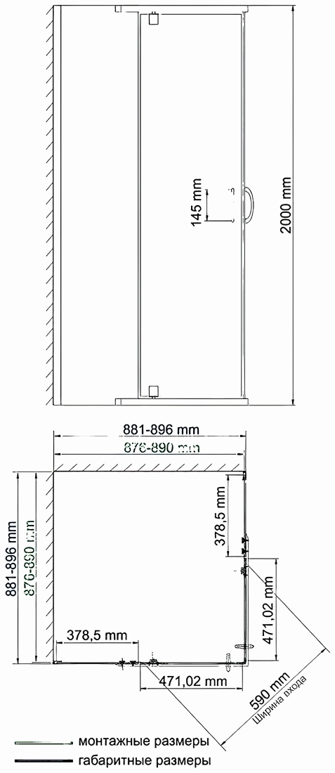 WasserKraft Leine 35P03 Душевой уголок 900x900