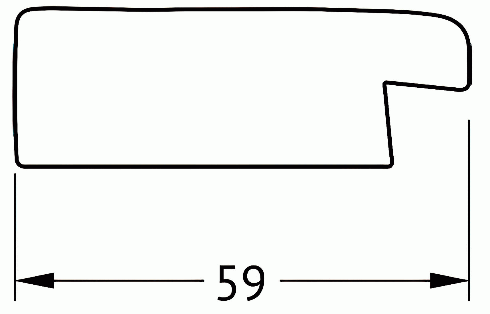 Evoform Defenite BY1337 Зеркало в багетной раме 400x500