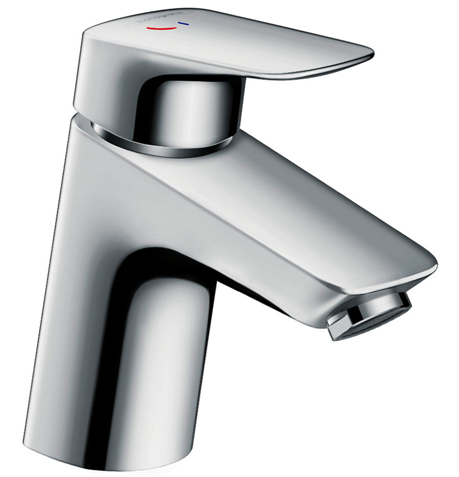 Hansgrohe Logis 71070000 Смеситель для раковины с донным клапаном (ComfortZone 70)