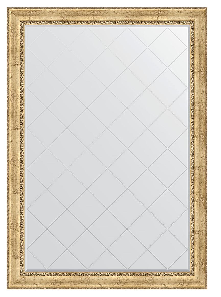 Evoform Exclusive-G BY4514 Зеркало с гравировкой в багетной раме 137x192