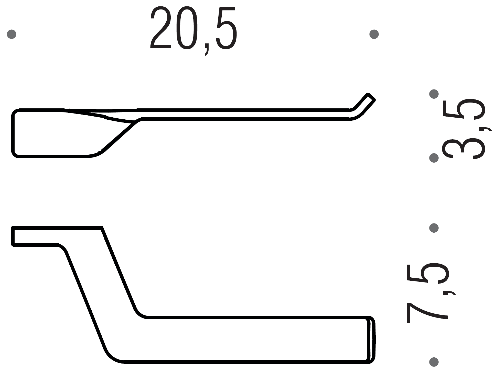 Colombo Alizé B2508 Держатель туалетной бумаги