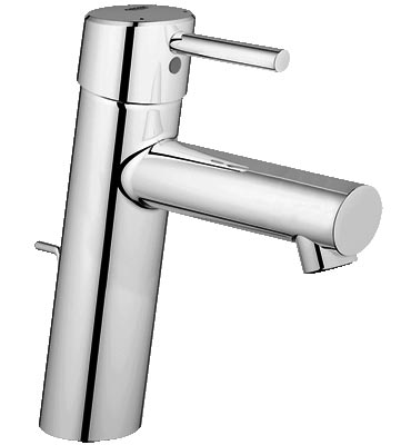 Grohe Concetto 23450 001 Смеситель для раковины с донным клапаном (M-Size)