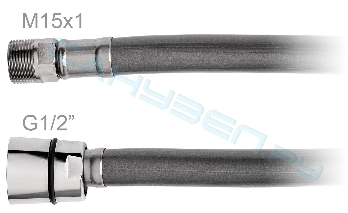 Remer 332IR1512200 Душевой шланг 2.0 м M15x1/2"