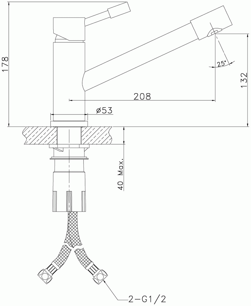 Lemark Expert LM5072S Смеситель для кухни