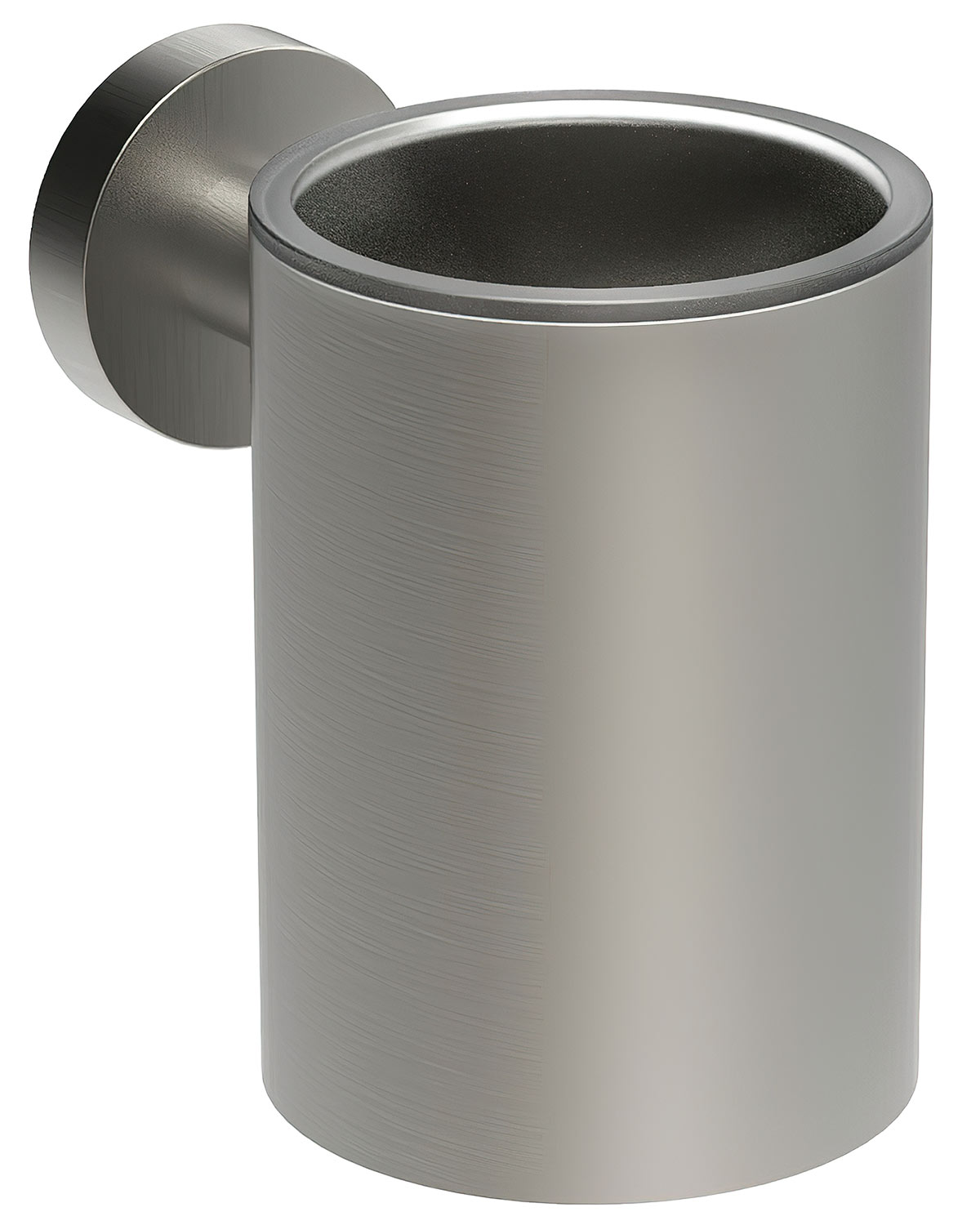 Colombo Plus W4902 HPS SS Стакан настенный (сталь)