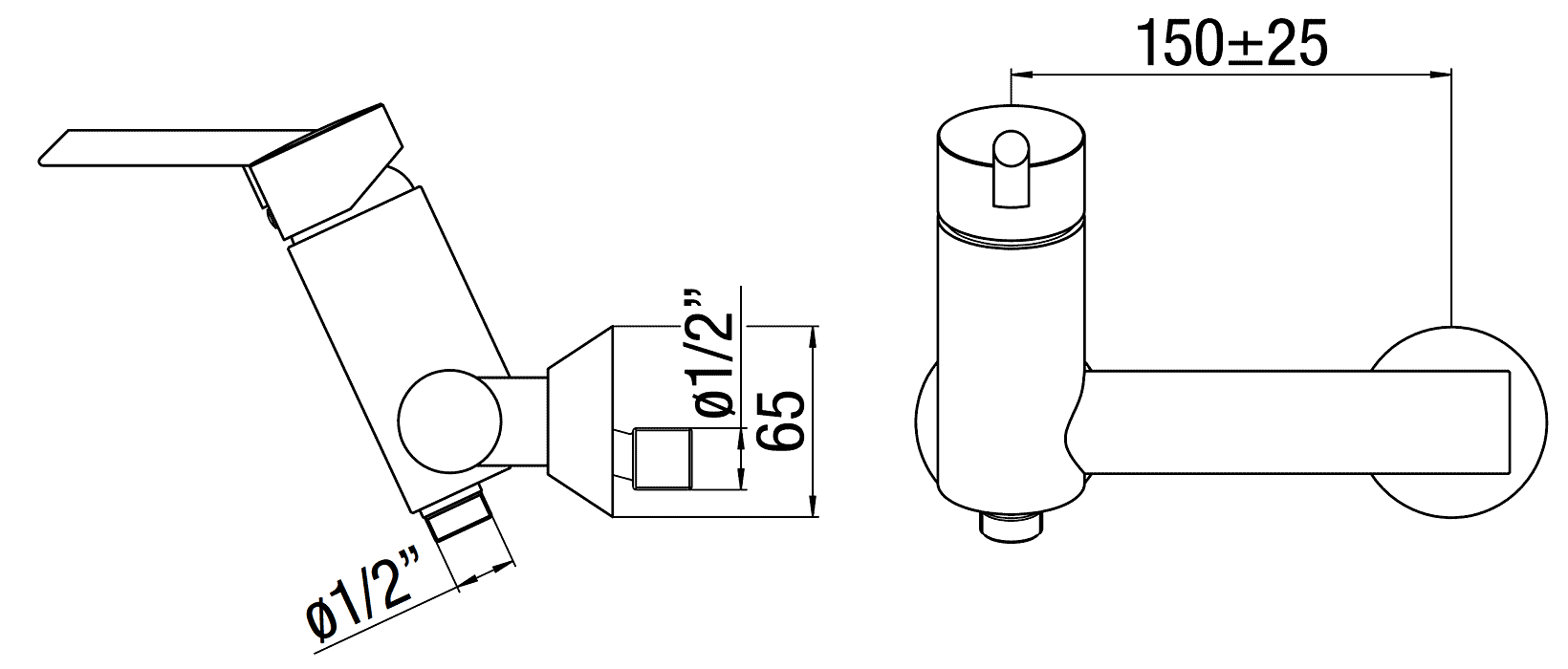 Nobili OZ OZ130/T2CR  Смеситель душевой