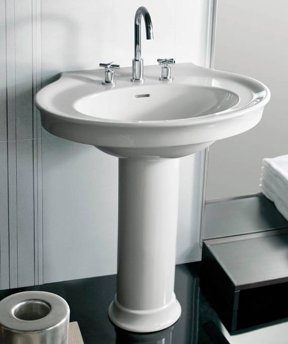 Hatria Dolce Vita Y0EW/Y0EK  Раковина 750х575 с пьедесталом
