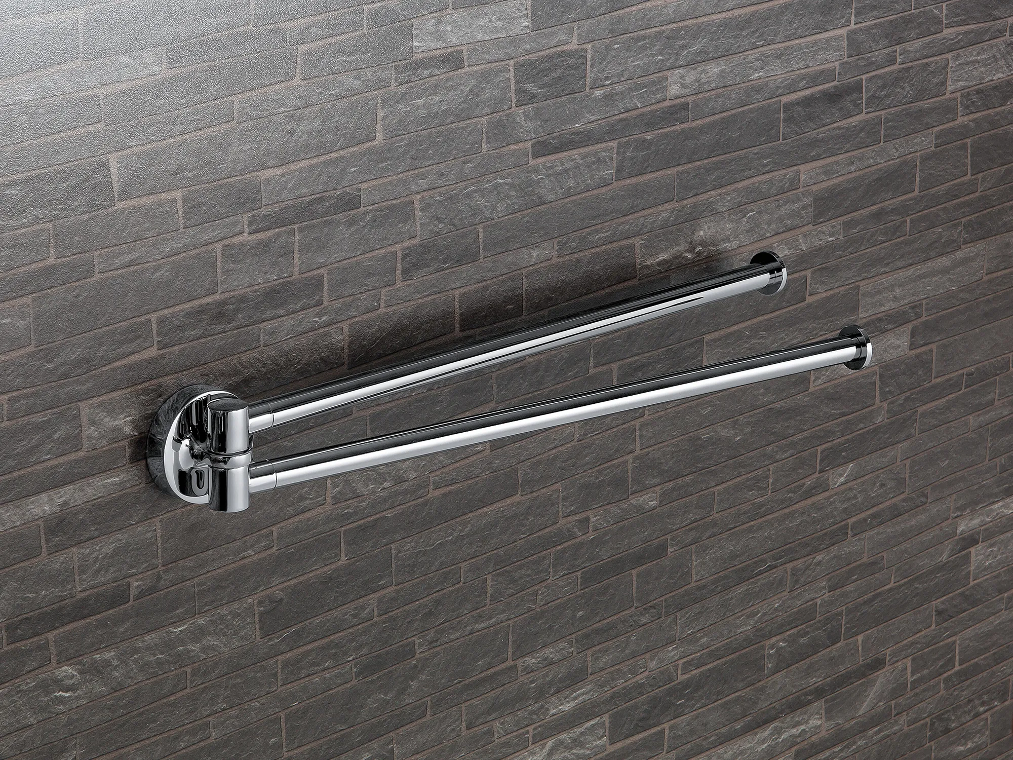 Colombo Plus W4913 Полотенцедержатель 2-ой поворотный (хром)