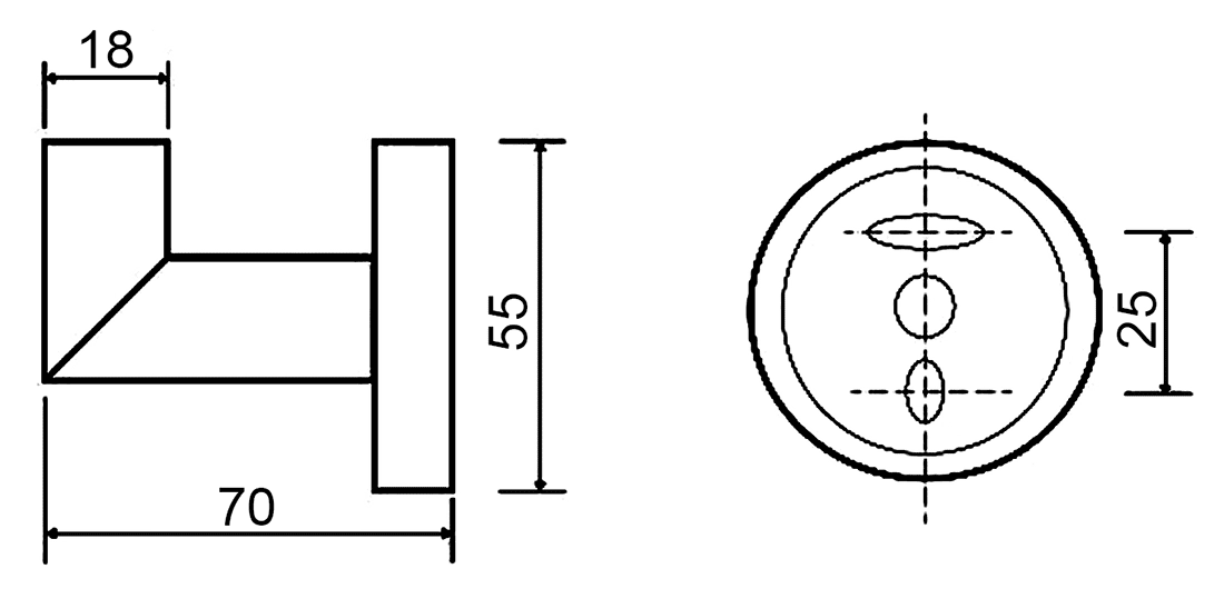 Bemeta Omega 104206022 Крючок