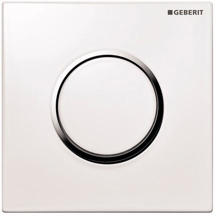 Geberit HyTouch Sigma10 116.015.KJ.1 Пневмопривод смыва для писсуара (белый/хром)