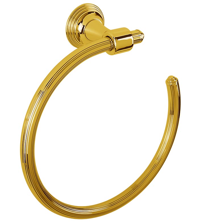 Colombo Hermitage B3331 HPS Полотенцедержатель-кольцо (золото)