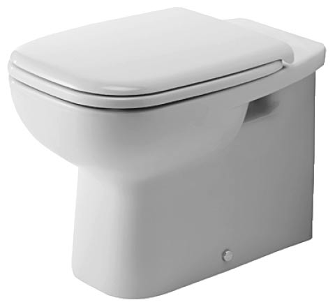 Duravit D-CODE 211509/006739  Унитаз напольный без бачка с крышкой SoftClose