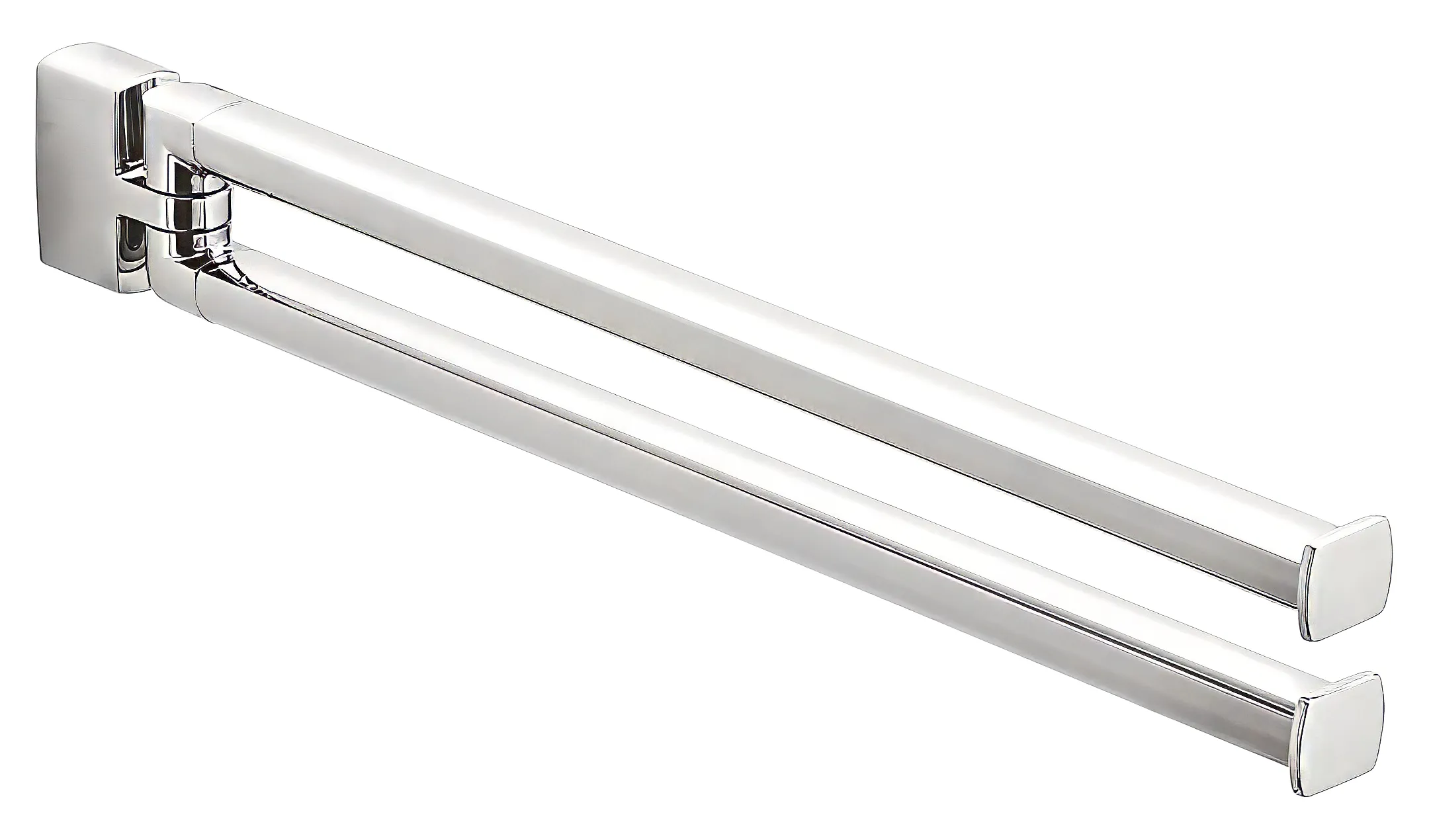 Colombo lulu B6212 Полотенцедержатель двойной поворотный (хром)