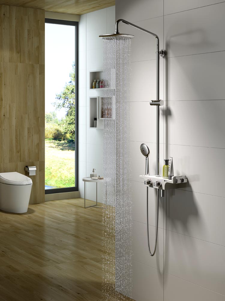 Lemark Tropic LM7008C Душевая система с термостатом