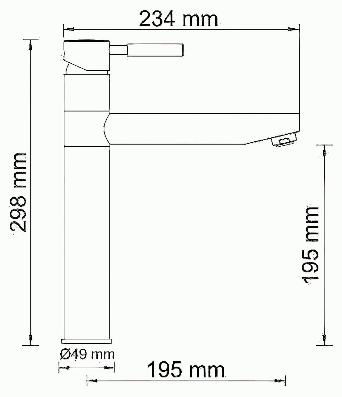 WasserKraft Main 4107 Смеситель для кухни