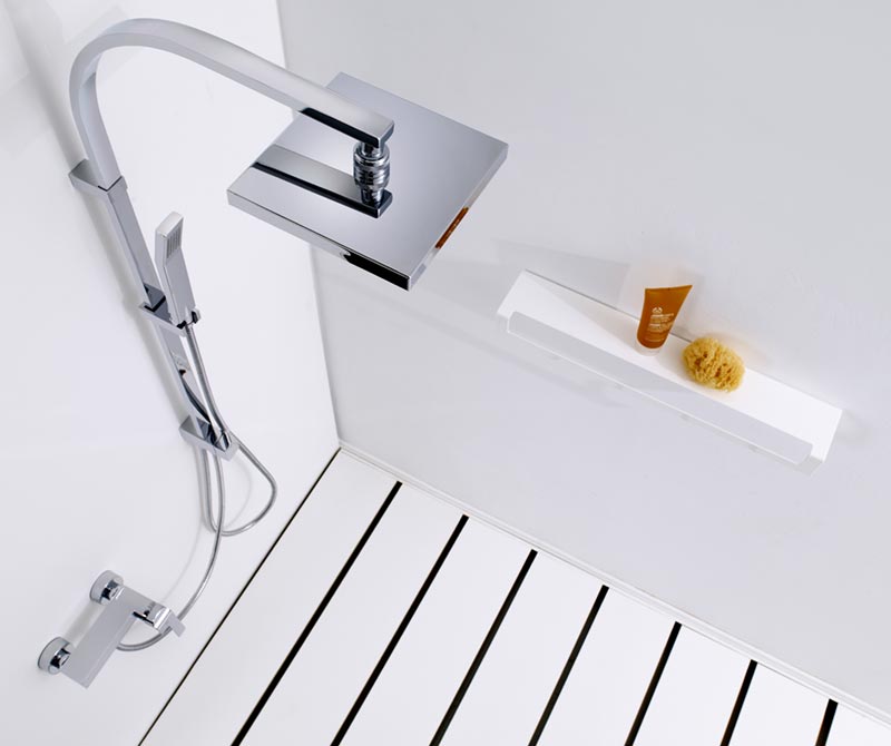 Teka Universe Cuadro 79.002.64 Душевая система с переключателем (верхний душ 200x200 мм)