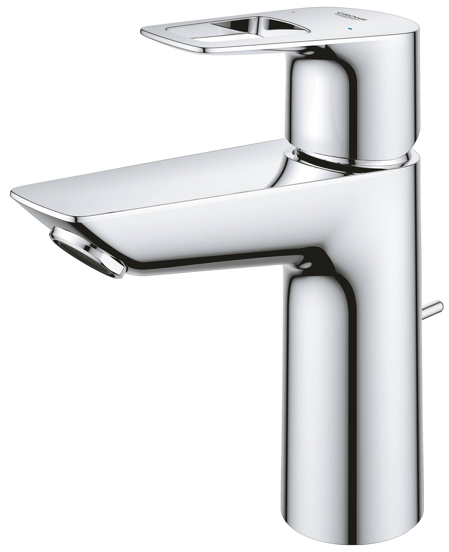 Grohe BauLoop 23885 001 Смеситель для раковины с донным клапаном