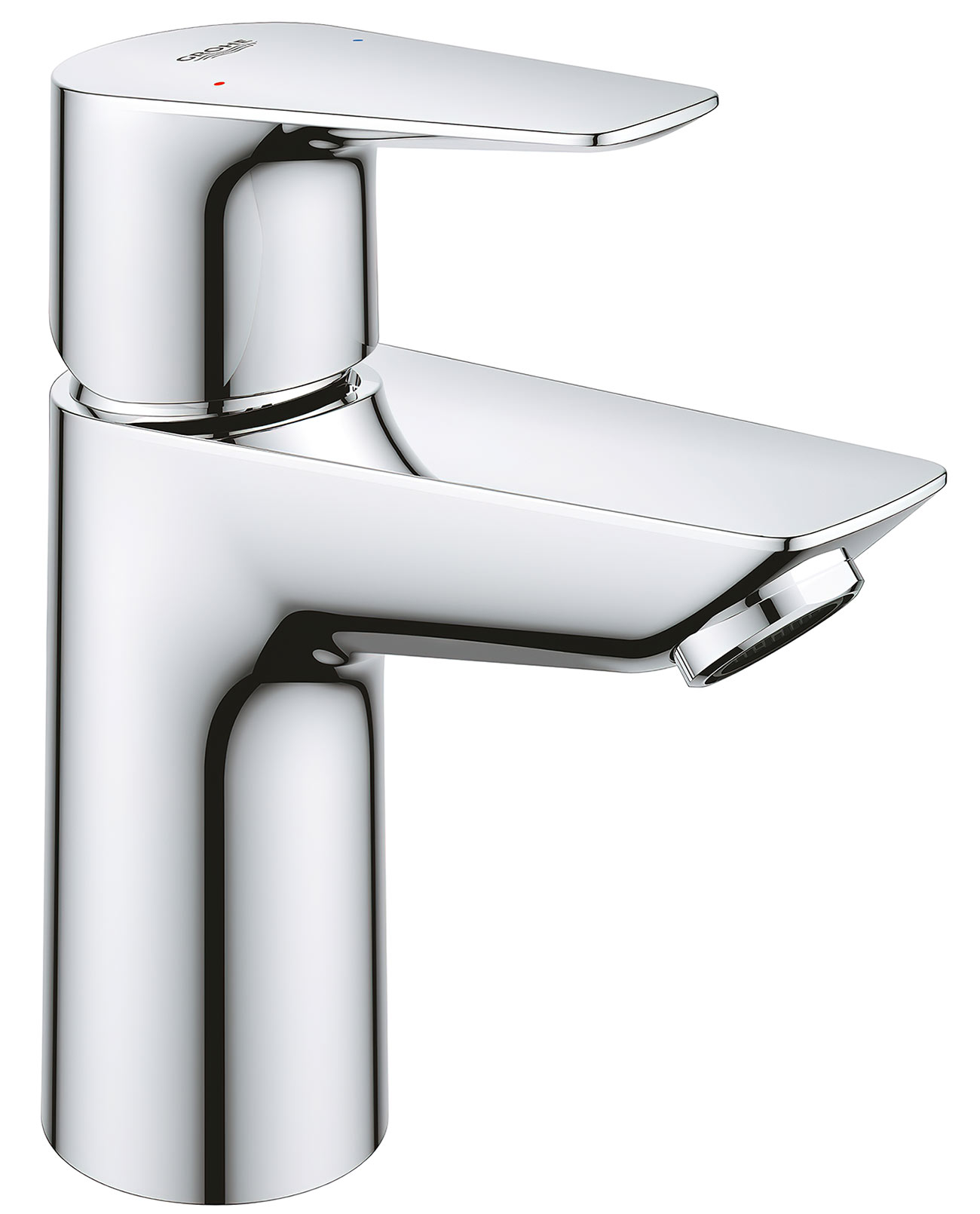 Grohe BauEdge 23895 001 Смеситель для раковины с донным клапаном