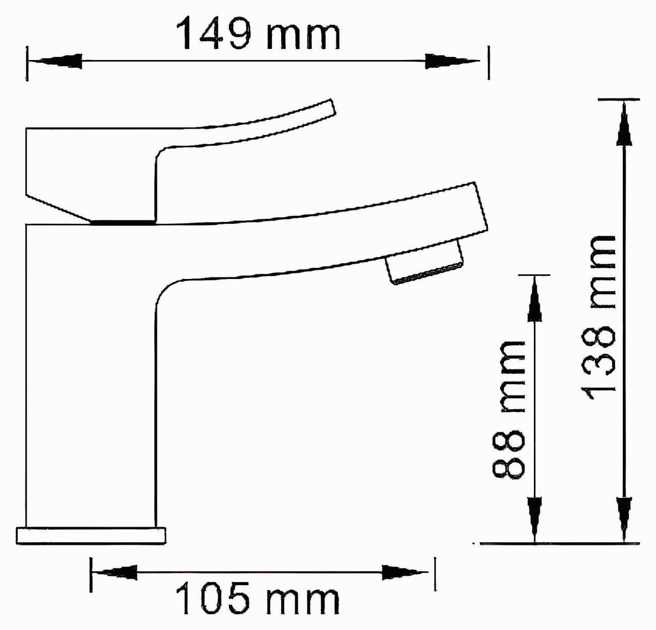 WasserKraft Exter 1603 Смеситель для раковины (бронза)