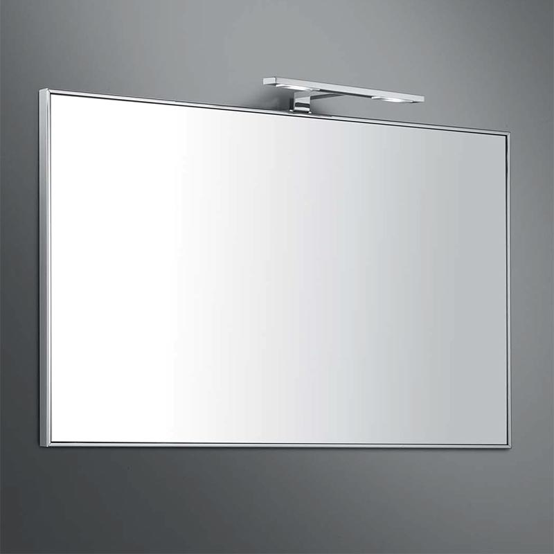 Colombo Fashion Mirrors B2060 Зеркало 900x530 с рамкой и светильником B1460