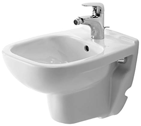 Duravit D-CODE 223715  Биде подвесное Compact (укороченная модель)